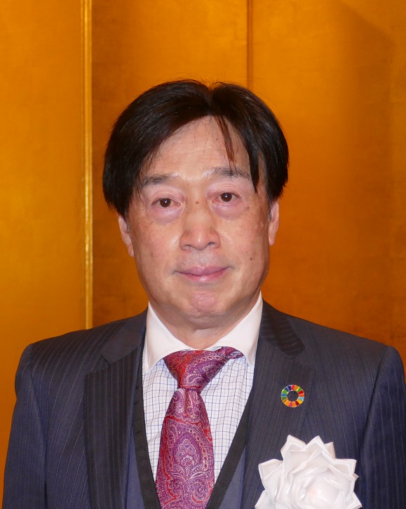 新年賀詞交歓会　ヘリウムガス不足に対応_日本環境測定分析協会　上東浩会長