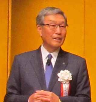 新年賀詞交歓会　不安定な時局にもビジネスチャンス_ユアサ商事　田村博之社長
