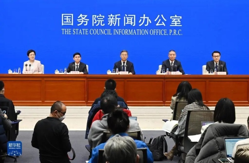 シャオリュウの中国環境ウオッチ（111）　新時代の中国グリーン発展白書_1月19日に国務院新聞弁公室で行われた白書記者の発表会の様子（出典：生態環境部ウェブサイト）
