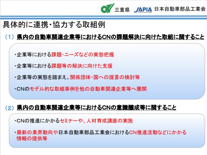 三重県・自動車工業会
