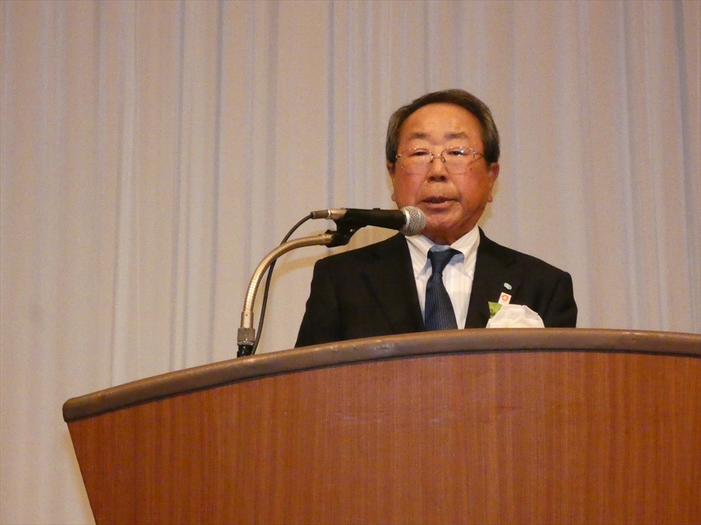 総会フラッシュ 日本下水道施設業協会 グリーンイノベーション下水道の実現を _木股会長