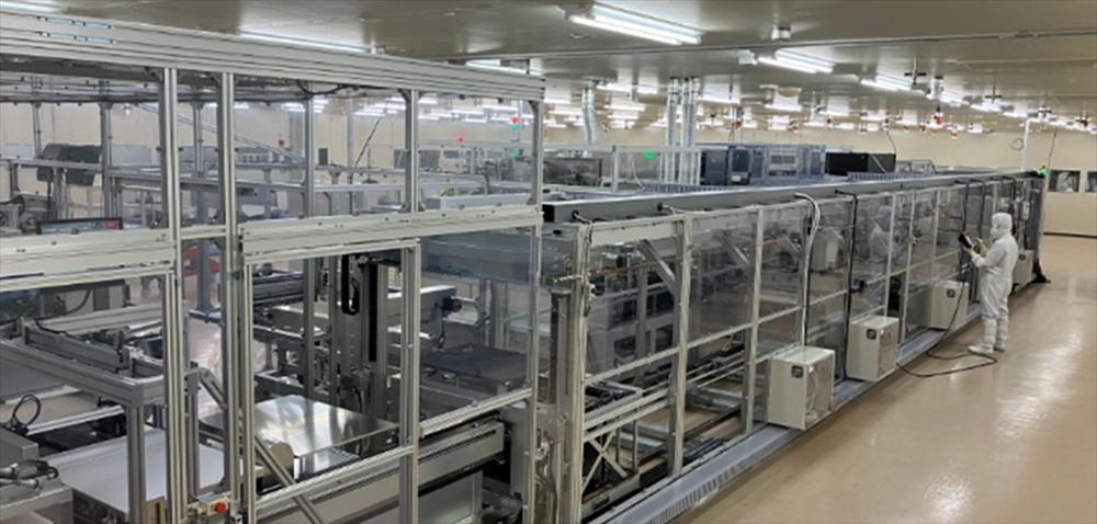 高知工場に導入したCCM／MEA生産設備