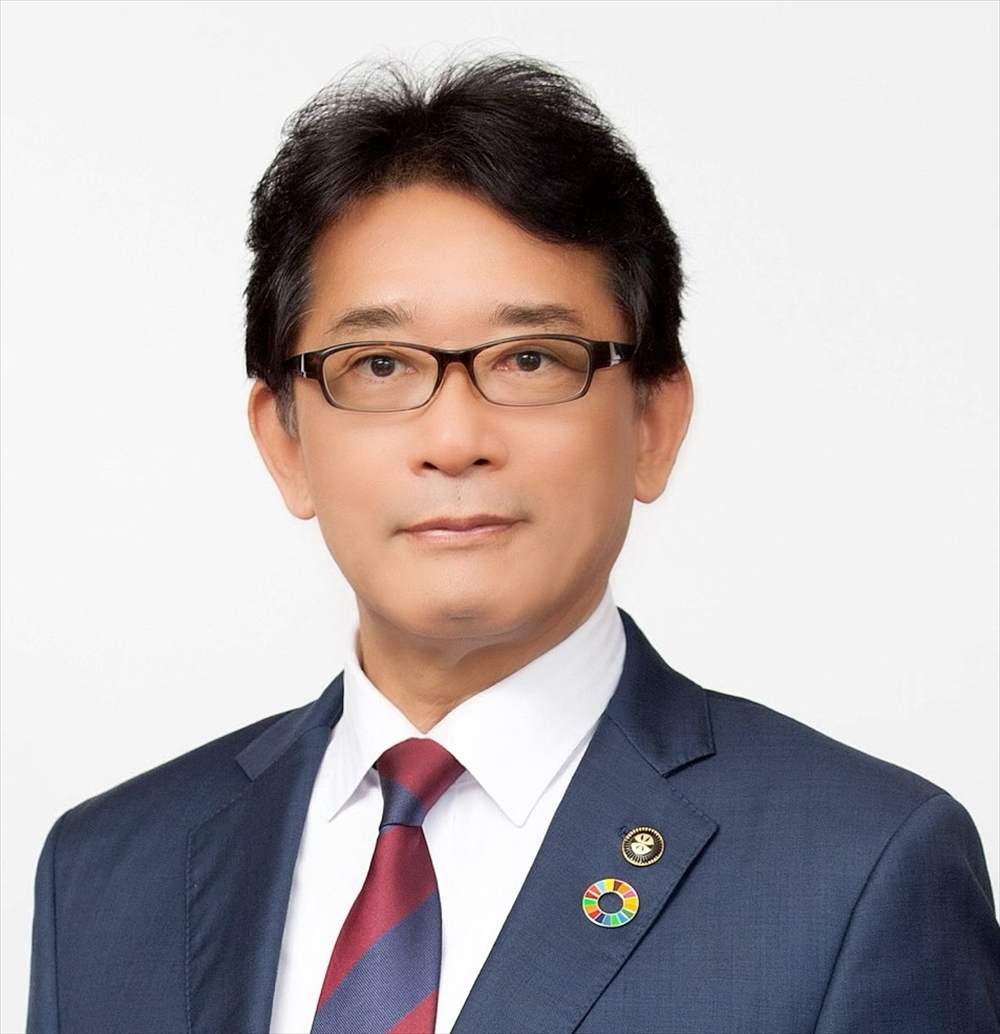 全国流域下水道促進協議会連合会会長（大阪府豊中市長）　長内繁樹