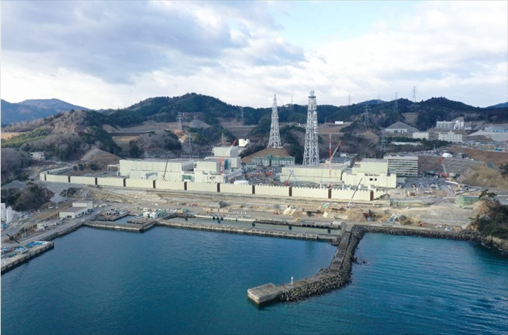 2024年5月に再稼働を予定しているBWRプラントの東北電力女川原子力発電所