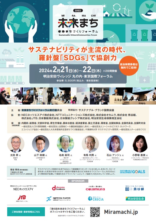 第6回未来まちづくりフォーラム