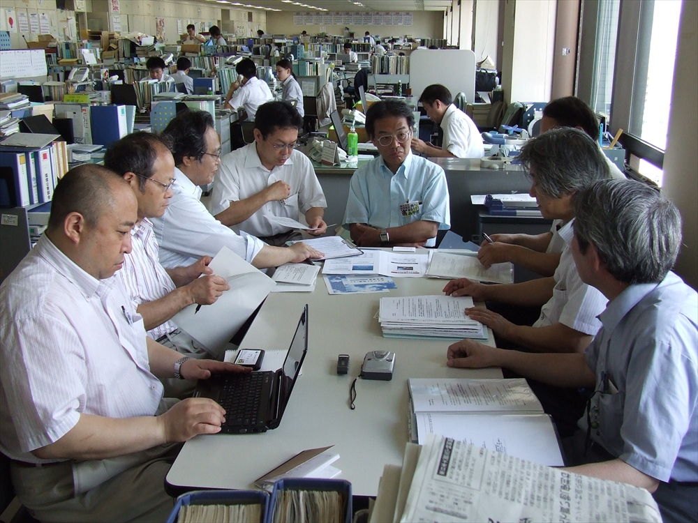 全国アスベスト適正処理協議会 16年の活動に終止符 主な出来事を振り返る_宮城県庁環境生活部にてヒアリング