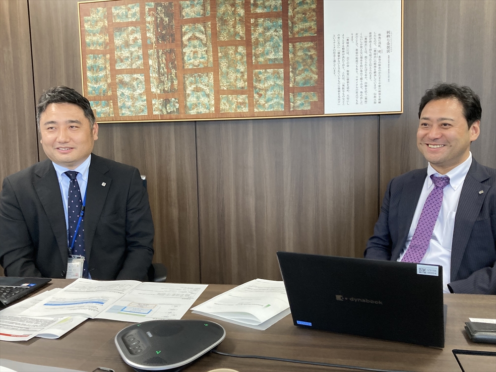「循環」と「共生」をコンセプトに公民の共創を促進 エコシステム社会機構(ESA)代表理事(アミタHD代表取締役社長兼CIOO) 末次 貴英 氏、事務局長(アミタHD執行役員) 野﨑 伸一 氏に聞く _末次代表理事(左)と野崎事務局長