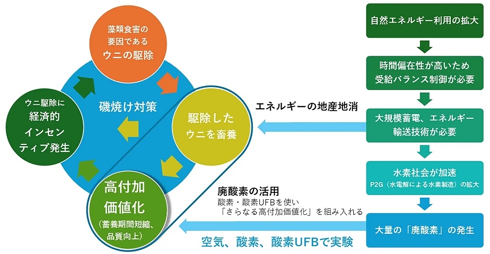 廃酸素活用の枠組み