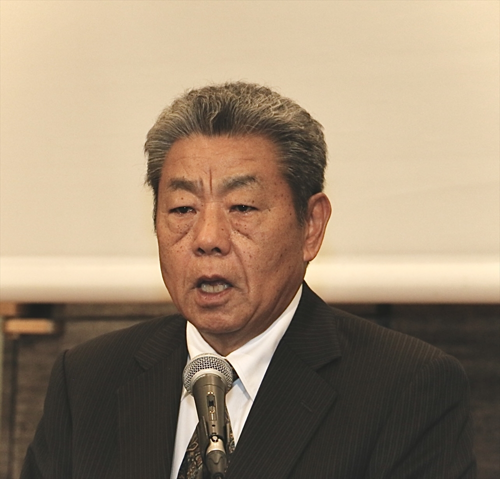 総会フラッシュ　日本下水道管路管理業協会中部支部　公益考える強い団体に_木室支部長