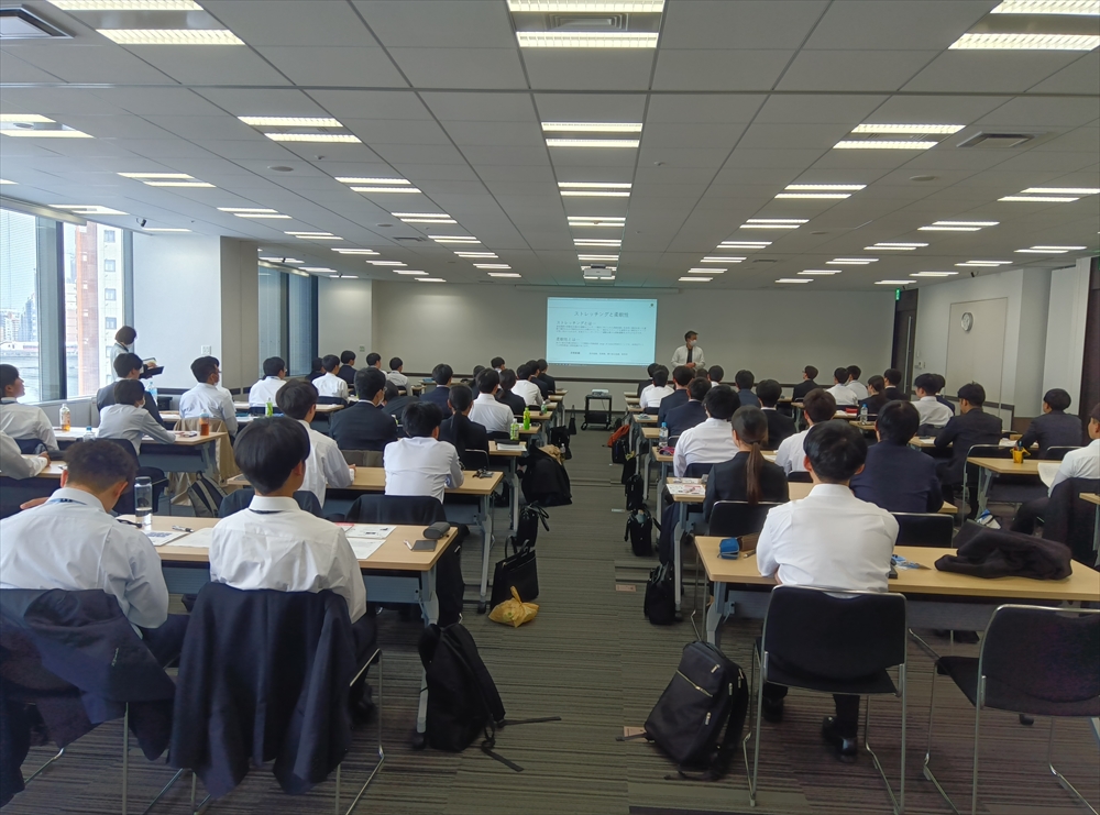 鼎談　下水道の仕事はもっと魅力的になる！　異業種出身者だから気づけた伸びしろ_写真２　「水・環境インフラを支えている使命感を持つ社員が多いことを、社員研修会で感じます」（メタウォーターの丹治さん）