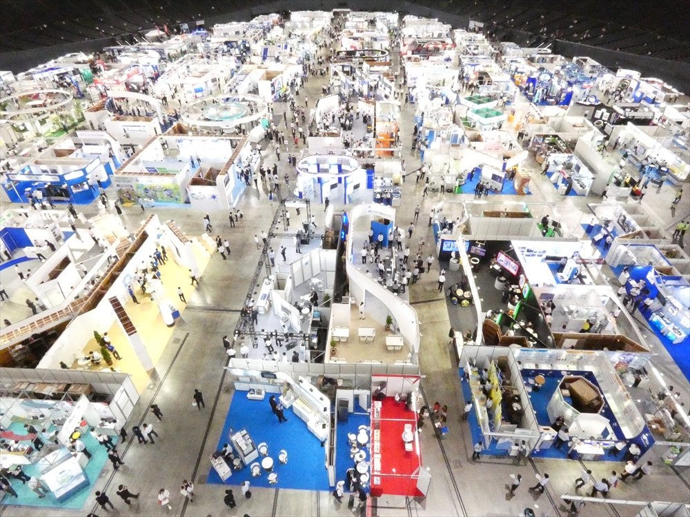 下水道展’24東京 7月30日~8月2日 東京ビッグサイト ここ10年来で最大規模 351社・団体、1195小間が出展_昨年の「下水道展'23札幌」の会場風景