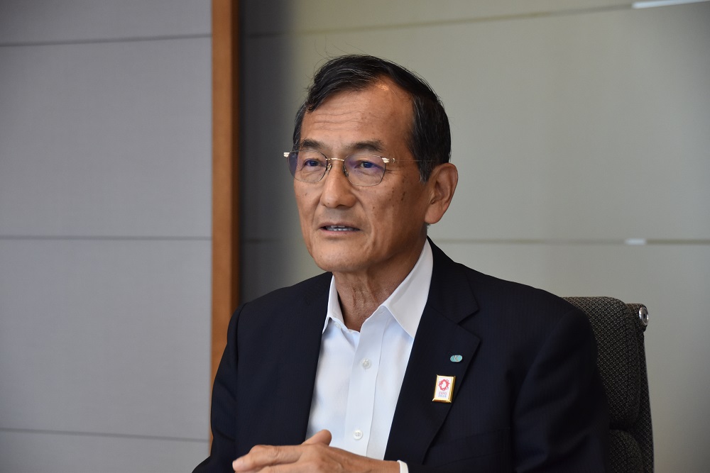 日本下水道協会賛助会員参与会会長（クボタ代表取締役社長）　北尾裕一氏