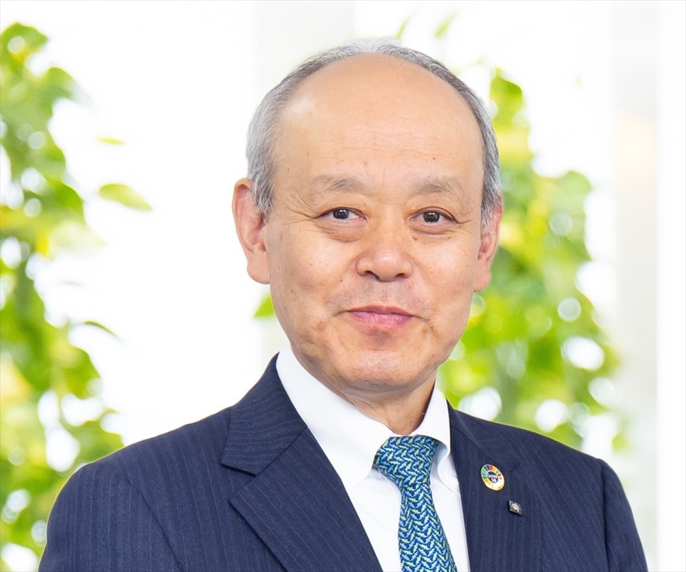 ２０２５年　我が社の環境ビジネス戦略　大成建設　ＣＳｕＯ副社長執行役員 サステナビリティ総本部長兼クリーンエネルギー・環境事業推進本部長 谷山　二朗 氏　サステナビリティ課題の解決力を向上　レジリエン_大成建設　ＣＳｕＯ副社長執行役員　サステナビリティ総本部長兼クリーンエネルギー・環境事業推進本部長　谷山二朗氏