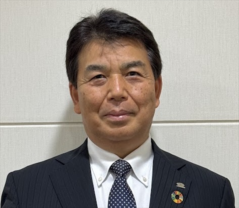 ２０２５年　我が社の環境ビジネス戦略　ＴＲＥホールディングス 代表取締役社長 阿部　光男 氏　能登半島地震被災地の復旧復興支援に全精力注ぐ　「ＷＸ環境企業」へ太陽光パネル高度リサイクル等に挑戦_ＴＲＥホールディングス　代表取締役社長　阿部光男氏