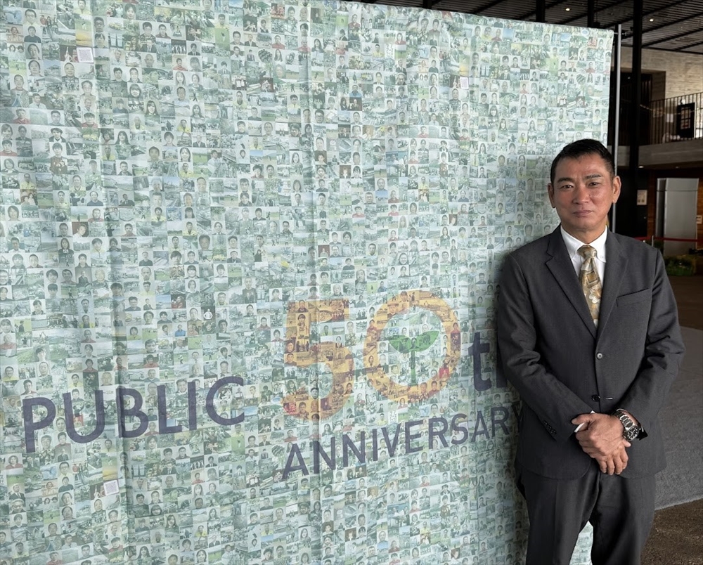 パブリック代表取締役社長　川崎佳日出 氏