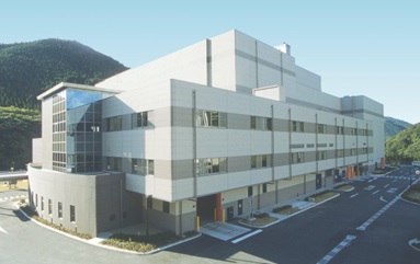 下関市奥山工場の外観