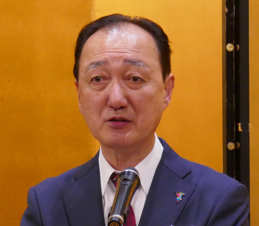 総会フラッシュ 千葉県産業資源循環協会 処理法のヤード規制に協力外国人就労意向調査_杉田会長