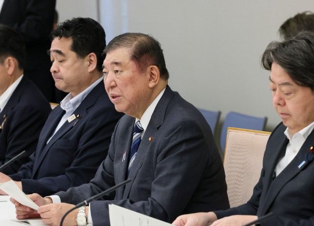 防災庁の方向性を確認した石破首相（官邸ＨＰより）