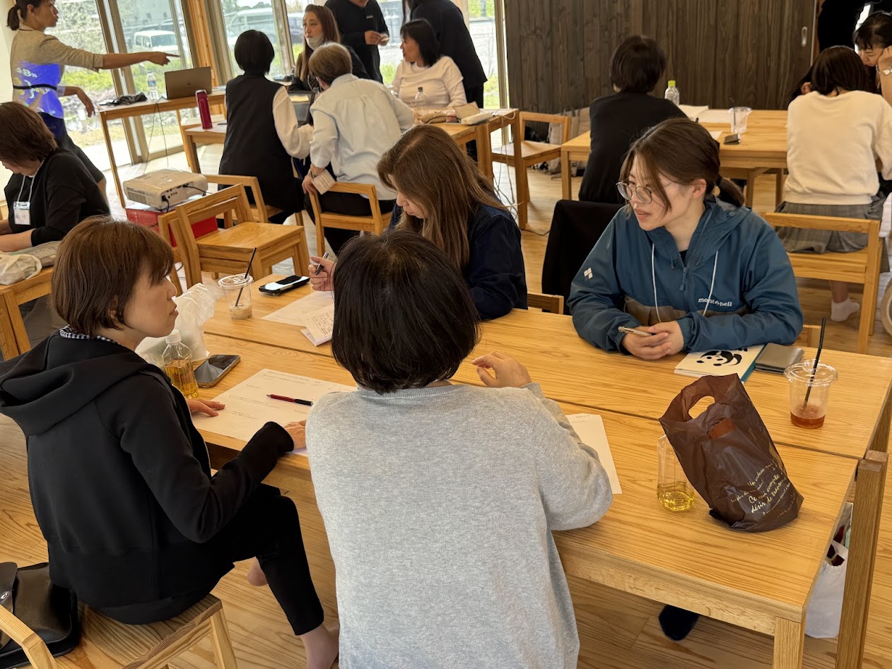 ＥＣＯＭＭＩＴの取り組み紹介の後はグループ討論も実施