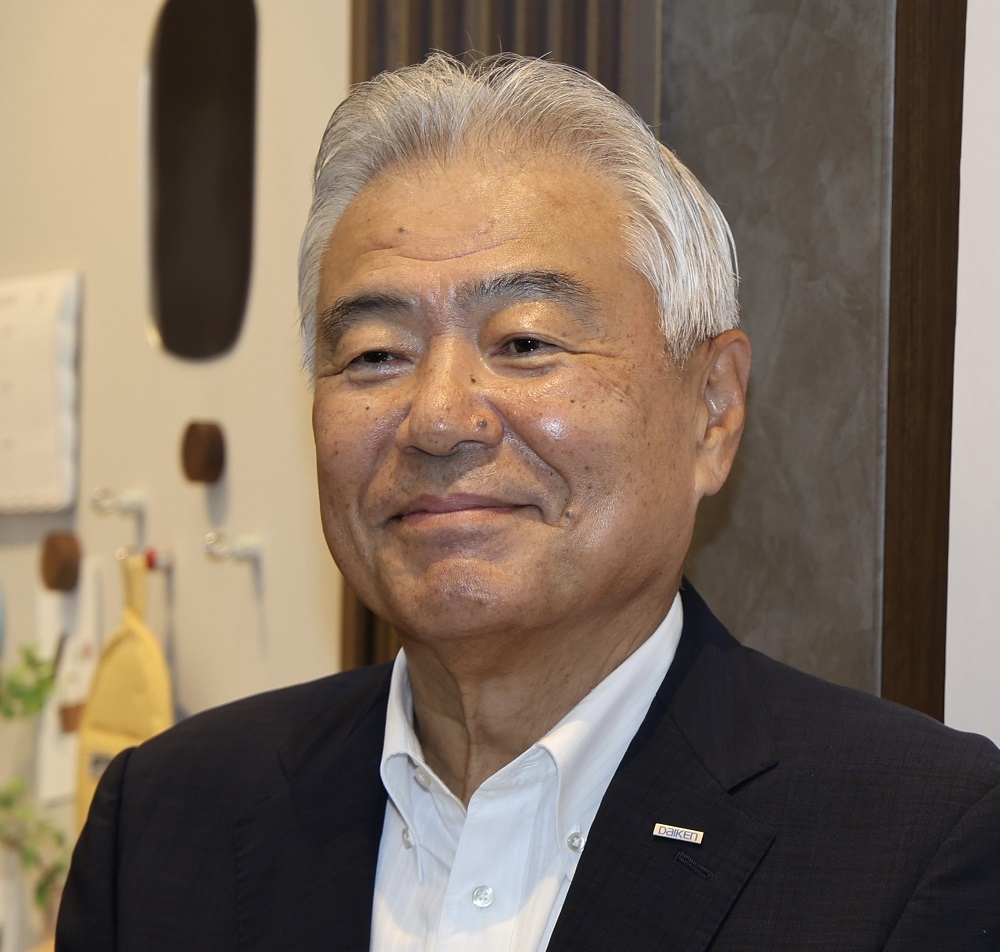 「サステナブルで快適な体験を」提案　大建工業 80周年記念し展示会_億田社長