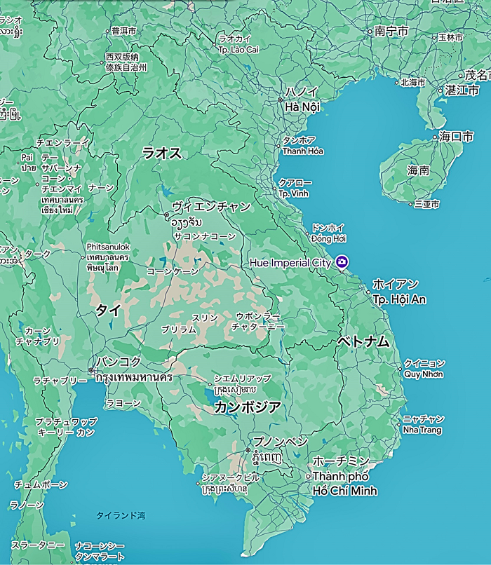 地域社会との連携・協働(その3) 大阪市における下水道分野の海外展開 開発途上国等が抱える水環境問題の解決に貢献 大阪市建設局下水道部 下水道資源循環課担当係長 橋本 豊_図1 ベトナム国におけるフエ市の位置