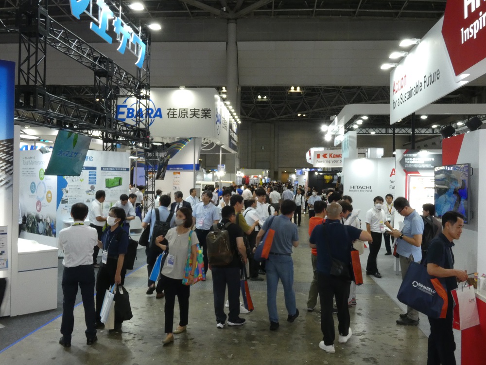 下水道展’25大阪 7月29日~8月1日 インテックス大阪 ここ10年来の地方開催で最大規模 350社・団体、1186小間が出展_昨年は5万人に迫る来場者があった