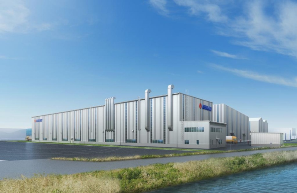 石垣 坂出市に第4工場着工 脱水機生産能力2倍に_第4工場建設イメージ