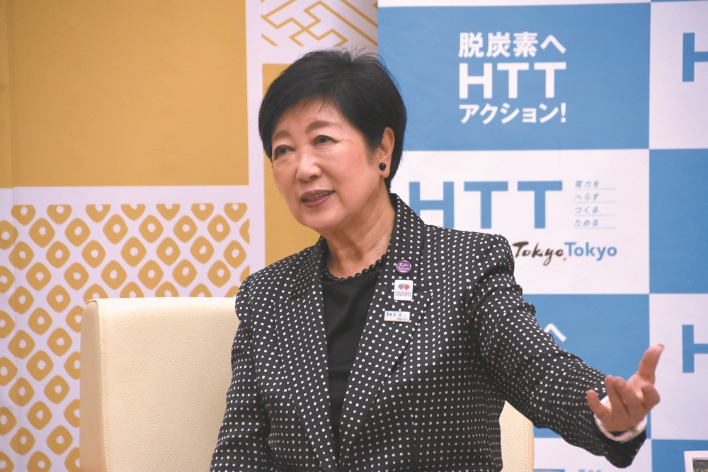 東京都知事　小池 百合子 氏