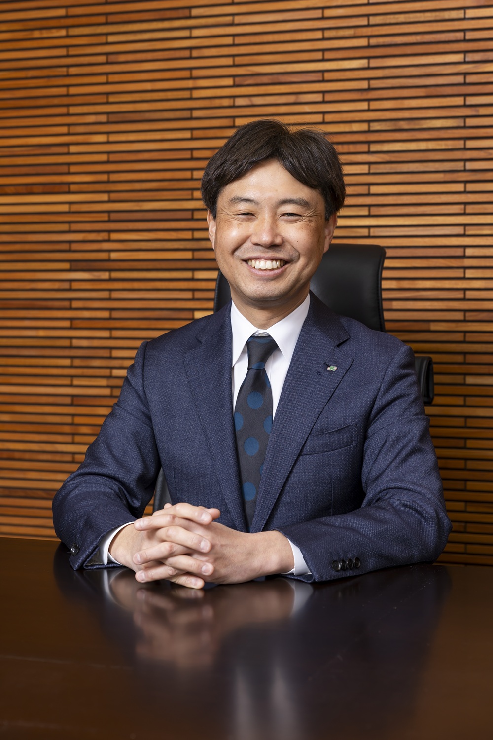 「広い視野で常に前に進んでいきたい」と話す加山社長