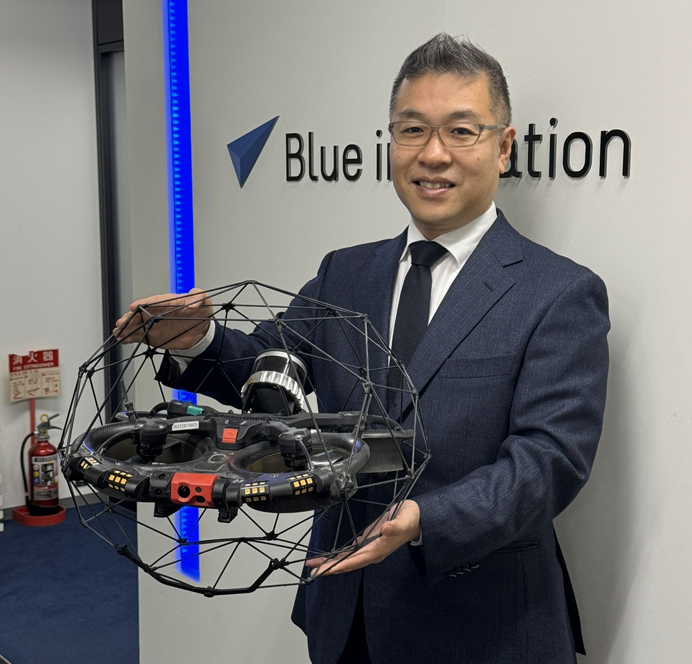 期待高まるドローン技術　ブルーイノベーション社長 熊田貴之氏に聞く　見えなかったものをみんなで同時に見る_熊田社長