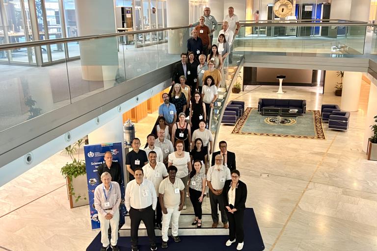 ＷＭＯ本部でのワークショップにて（提供：ＷＭＯ）_　ＷＭＯ　ＧＨＧ国別推定の手引きを発表　透明性の向上に　