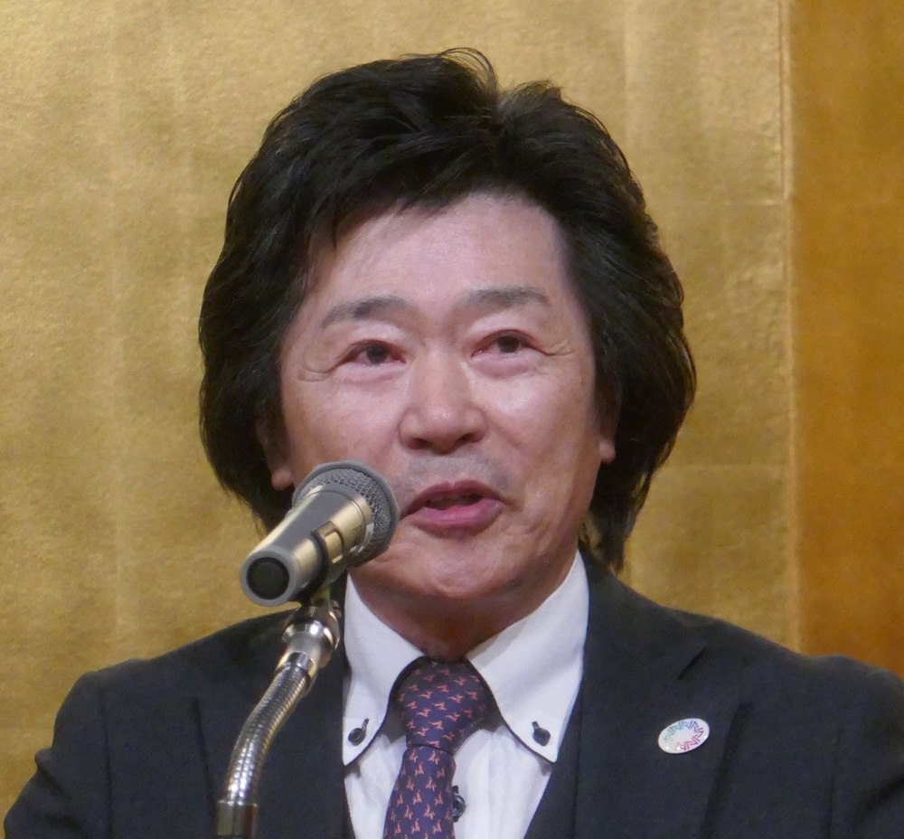 新春賀詞交歓会　茨城県産業資源循環協会　外国人育成就労制度と最終処分場整備へ期待_沼田会長