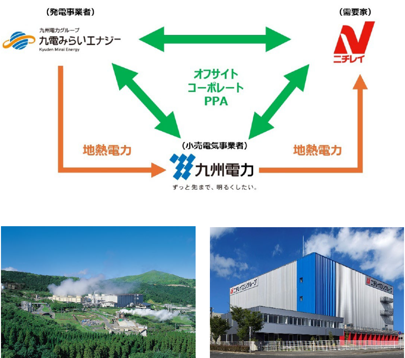 _　九州16拠点に地熱発電を受電　物流倉庫・食品製造で初　ニチレイら　
