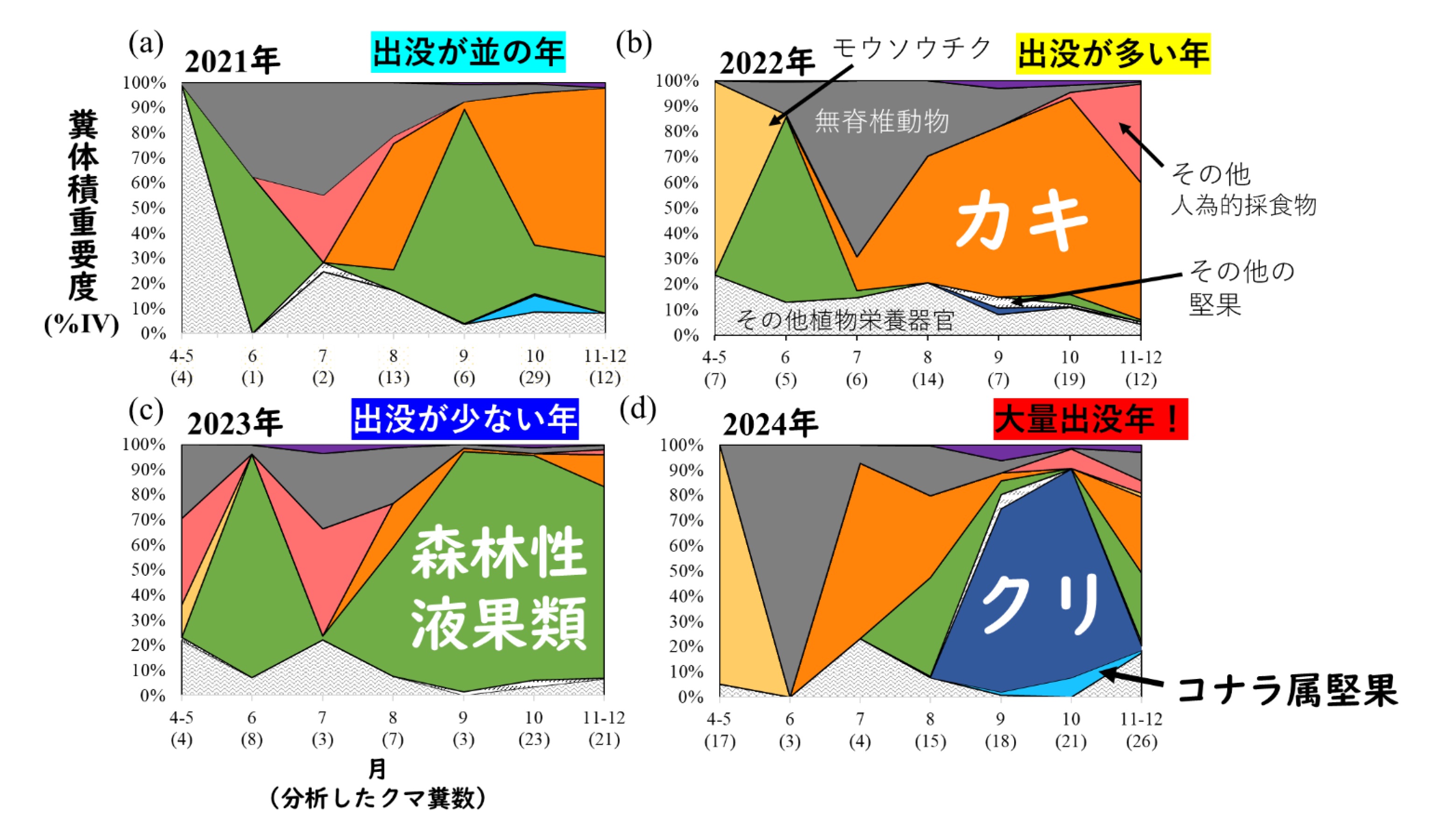 \\192.168.1.212\share\EDIAN\Drive_S\USRDATA\editext\環境新聞\新聞・オンライン用原稿\【済】\20260514_4_北近畿西部の里山に生息するツキノワグマの食性を解明―秋の主食\220526tsukinowaguma.jpg_　〔兵庫県立大学〕　国内初、ツキノワグマの食性を量的に解明　主食はドングリでなく「液果類」