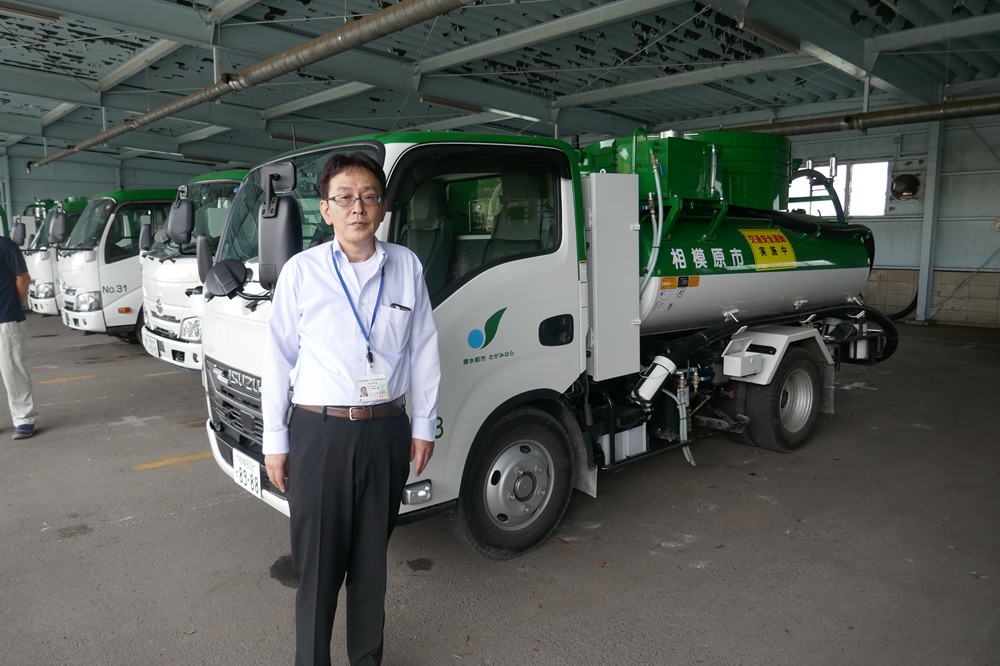 藤波所長と３トン車