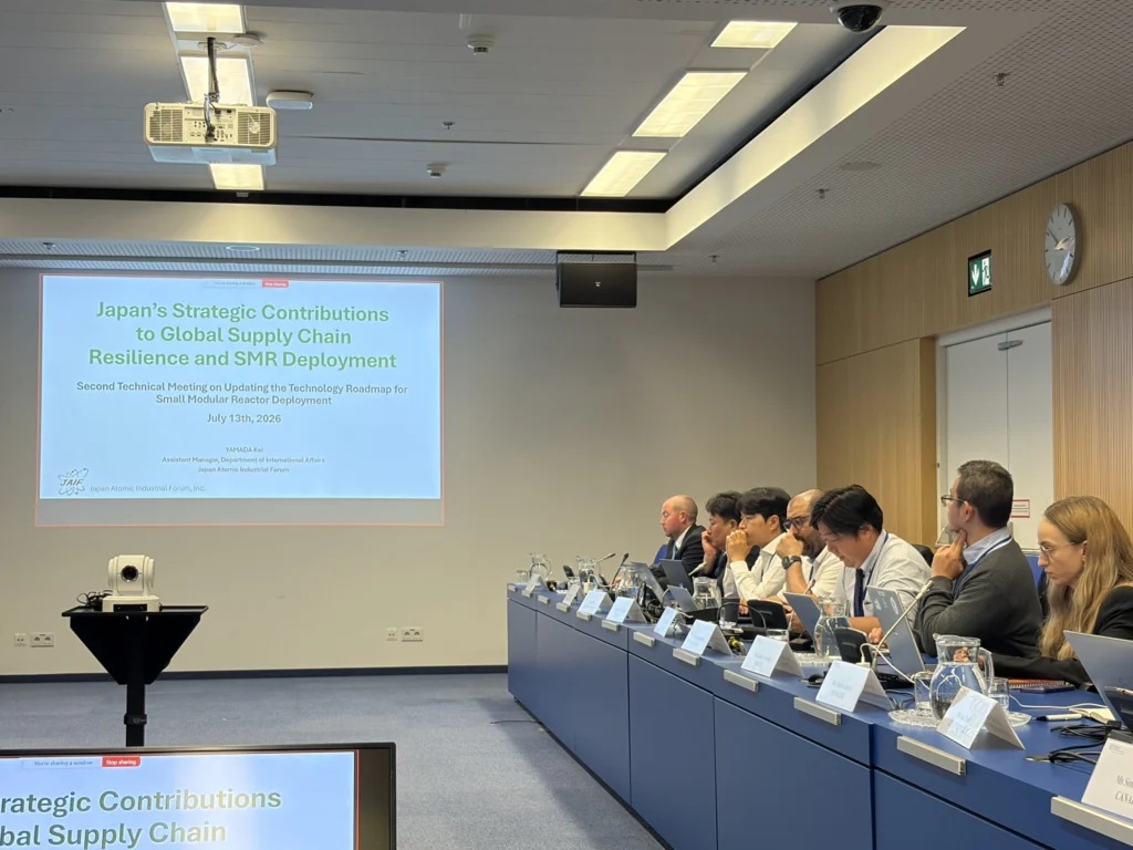 会合の様子_ＩＡＥＡ、　ＳＭＲ導入ロードマップ改訂に向け技術会合　日本原子力産業協会も参加　